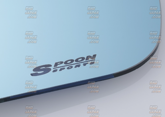 Spoon Sports Blue Wide Rear View Mirror - Civic FL1 FL4